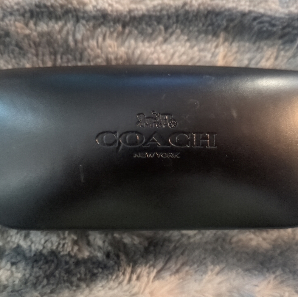 Coach Black Eyewear Case